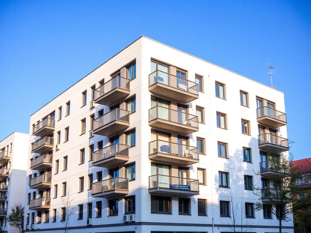 Beispiel: Wohnbau-Projekt mit fertiggestelltem Rohbau